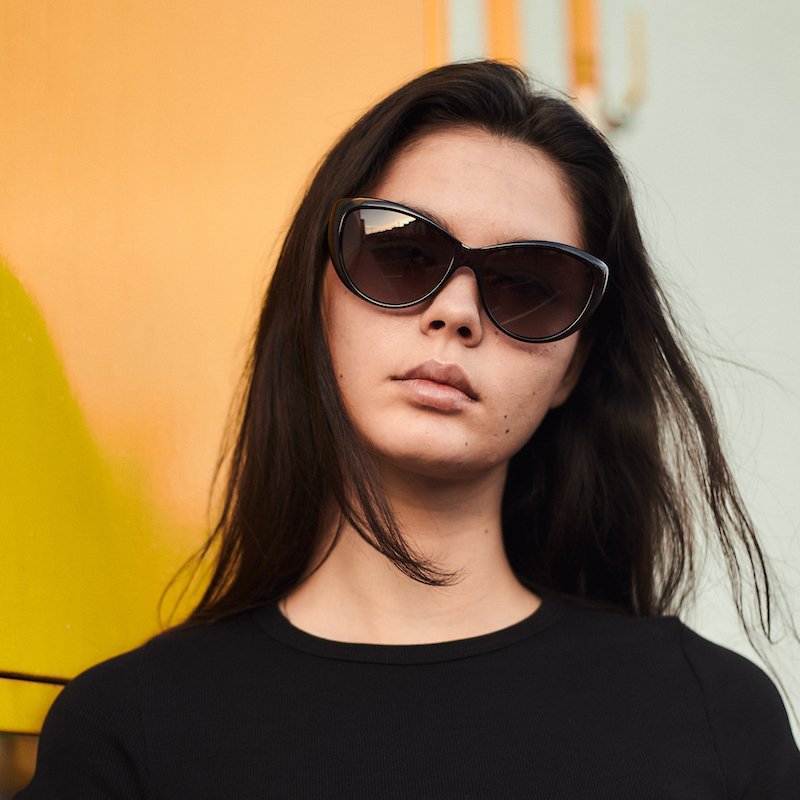 Брендовые женские солнцезащитные очки Сardeo CR005 с поляризацией