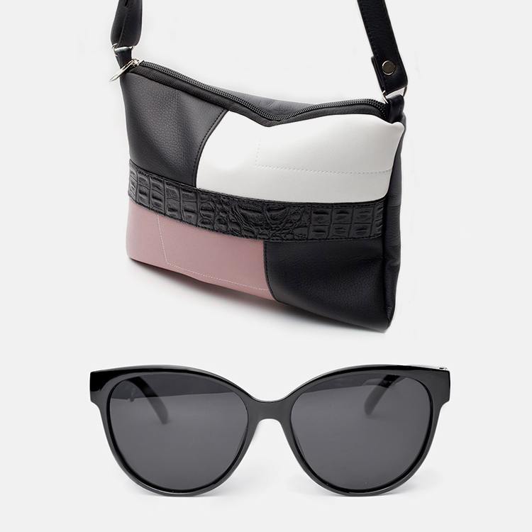 Женская сумка через плечо ND006 + Брендовые cолнцезащитные очки CR001
