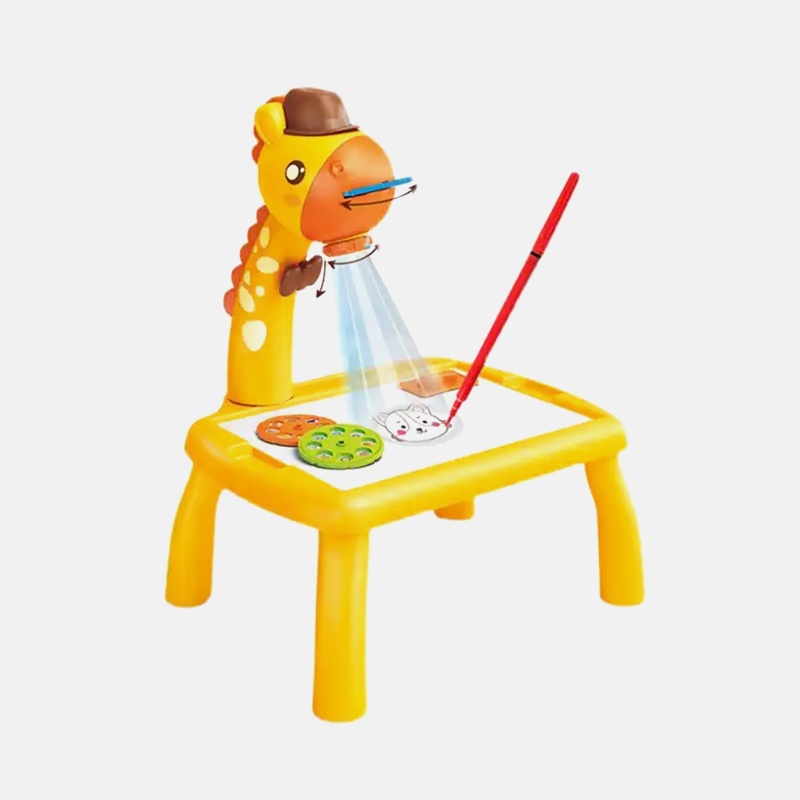 Детский столик проектор для рисования + слайды и фломастеры