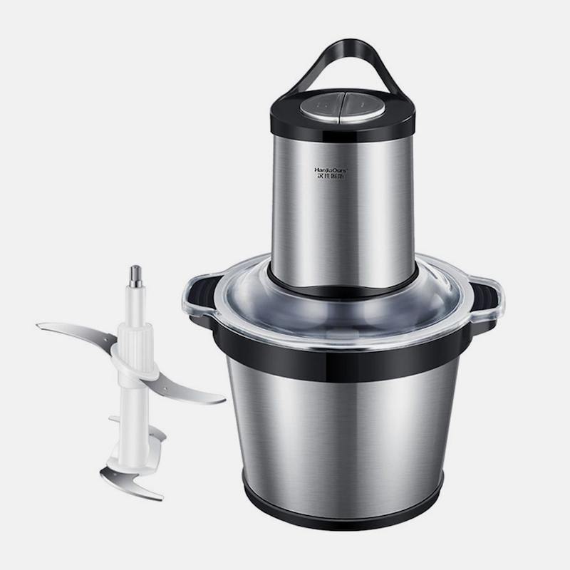 Электрический блендер измельчитель Молния 2.0 + Мощная электрическая кофемолка для кофе и специй