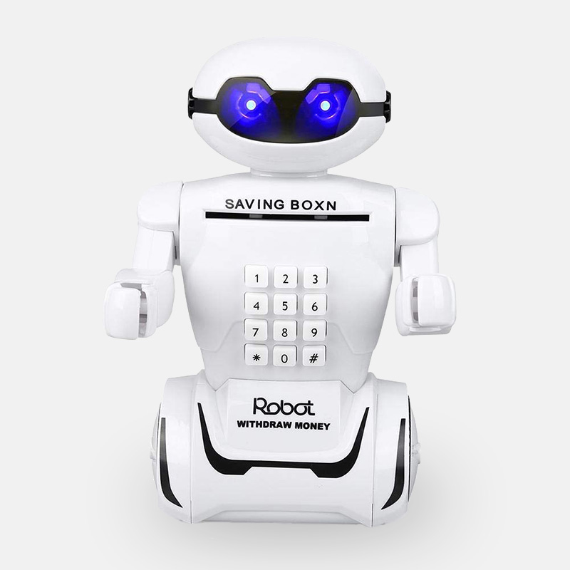 Электронная копилка робот с кодовым замком