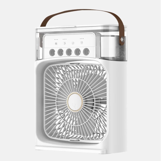 Мини-кондиционер Mini Cooling Fan с увлажнителем воздуха и LED подсветкой