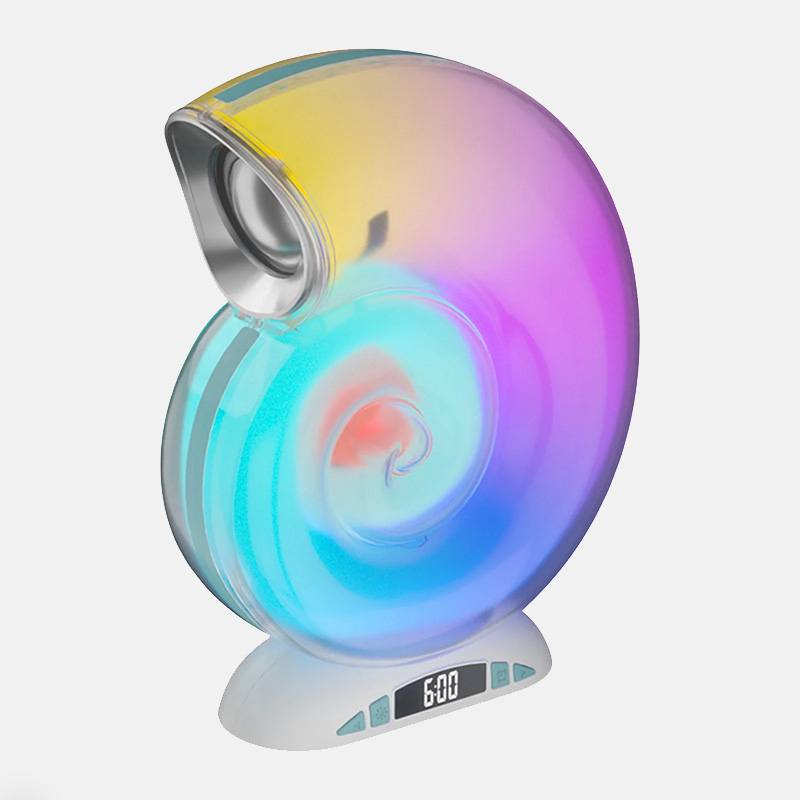 Настольная лампа с RGB-подсветкой и Bluetooth-колонкой с часами Little Sea Shell L39