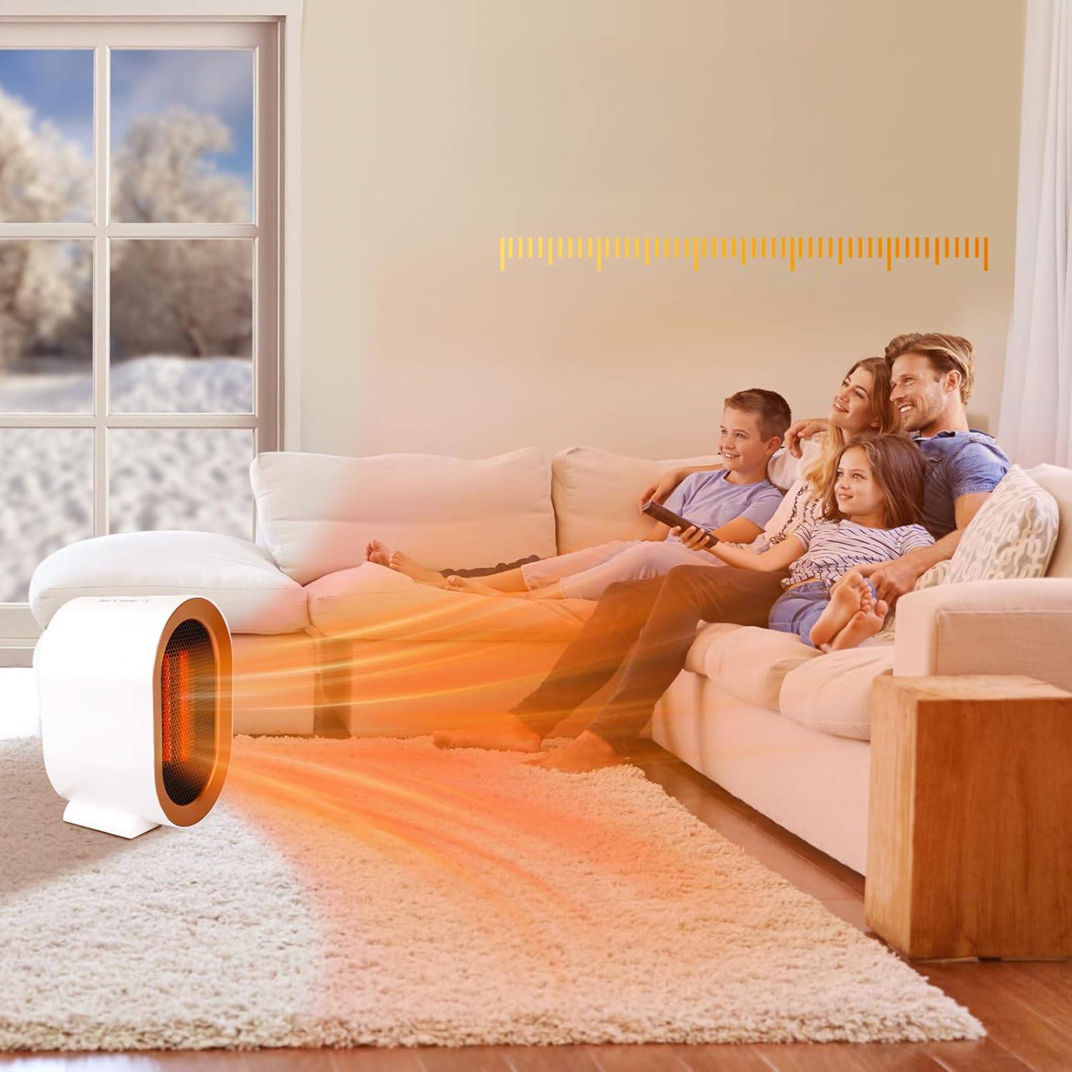 Нагреватель обогреватель AIR HEATER 1200W тепловентилятор